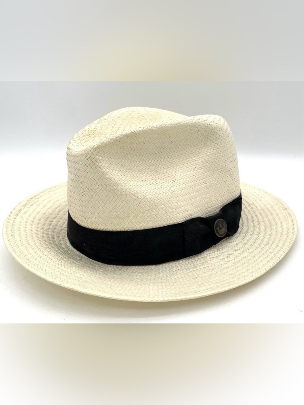 GOORIN BROS. Men's Natural Toyo Straw Panama-Style Fedora Hat Large